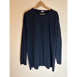 Son Of A Tailor T-Shirt Mens 3XL Blue Supima Cotton Long Sleeve Casual Preppy